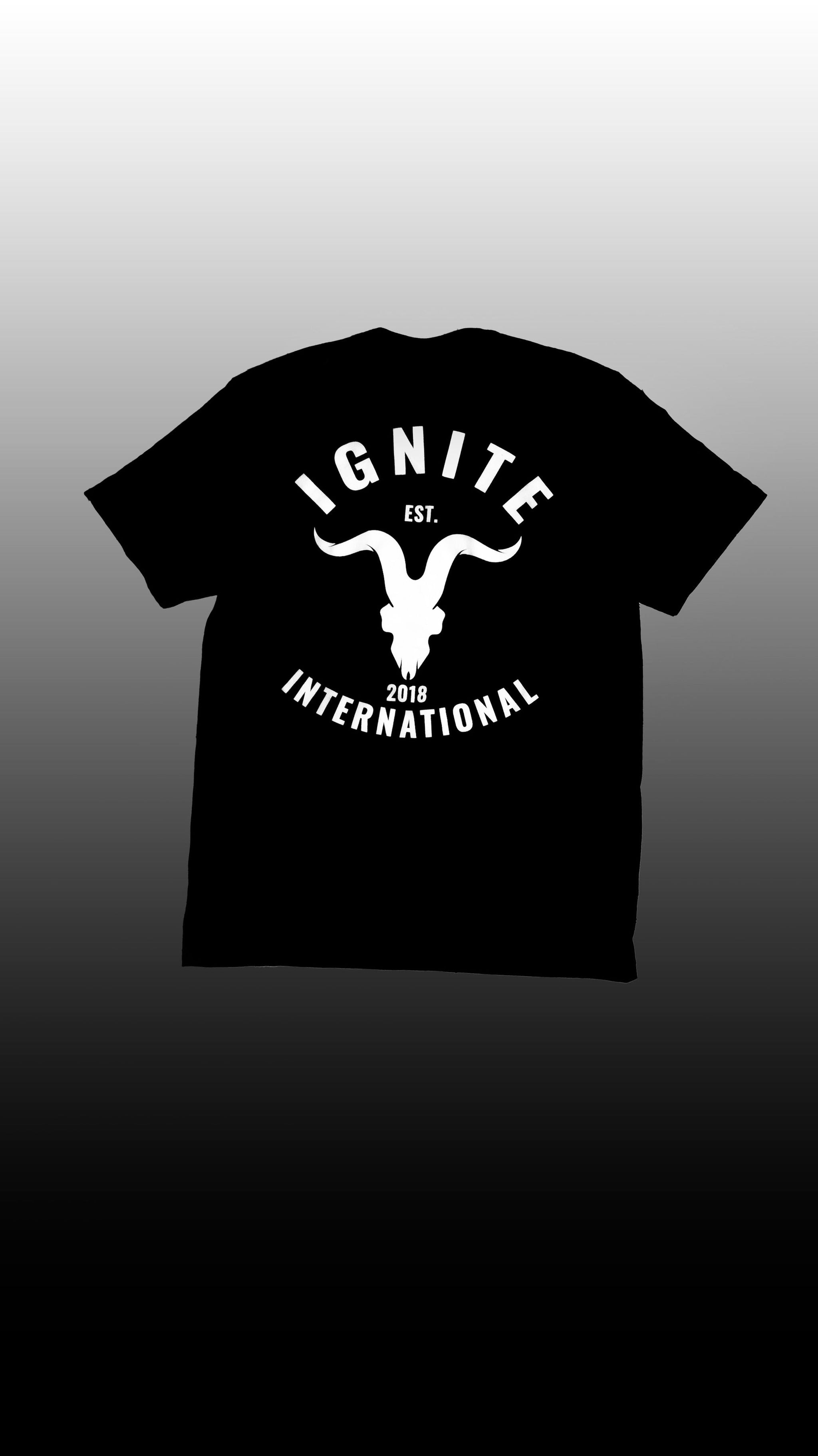 Playera Ignite black