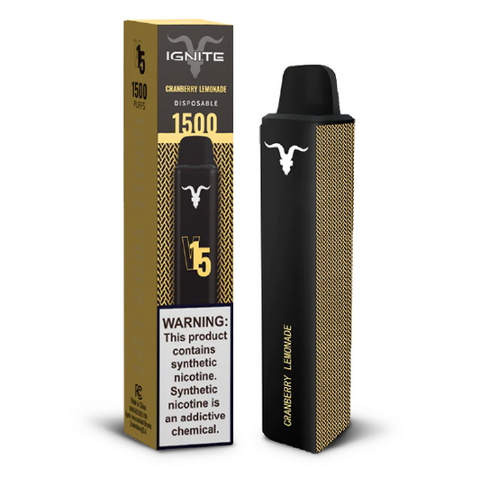 "V15" Vape Desechable - Cranberry Lemonade