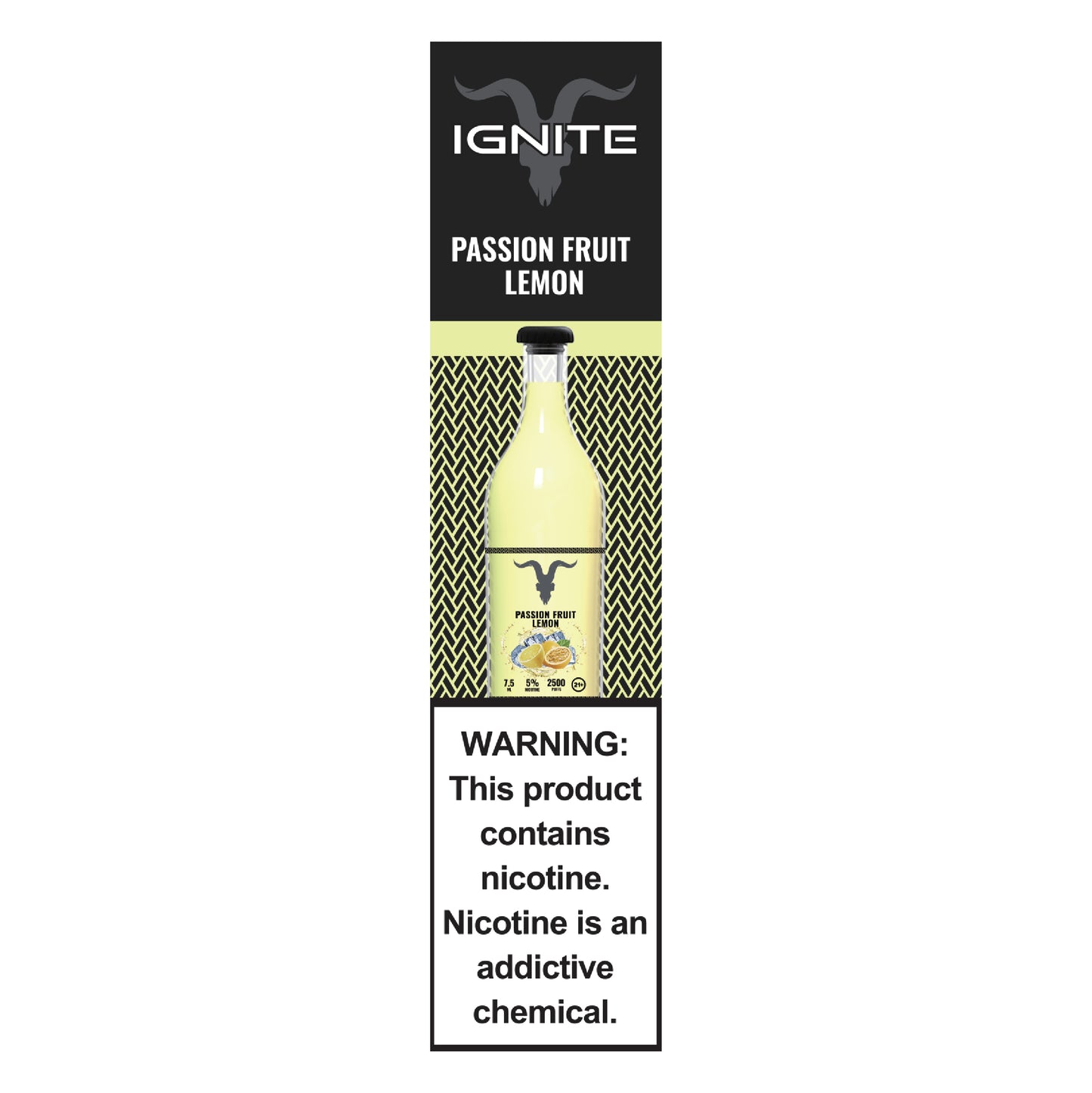 "V25" Vape Desechable - Passion Fruit Lemon